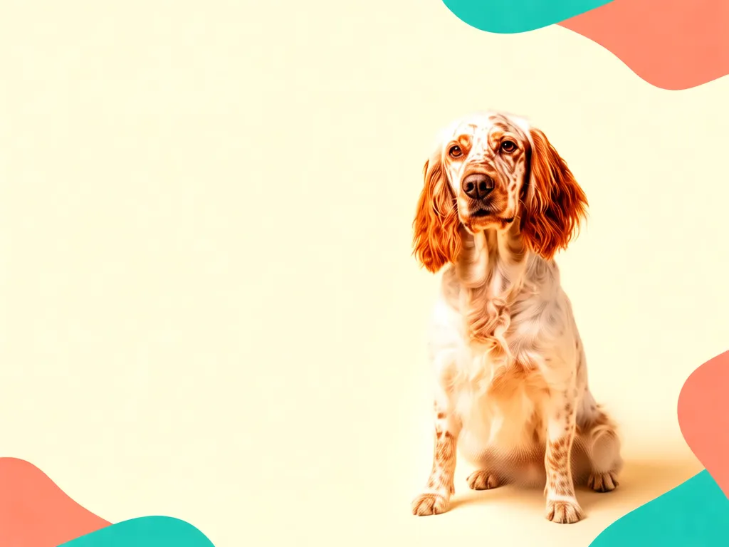English Setter dog name generator visual