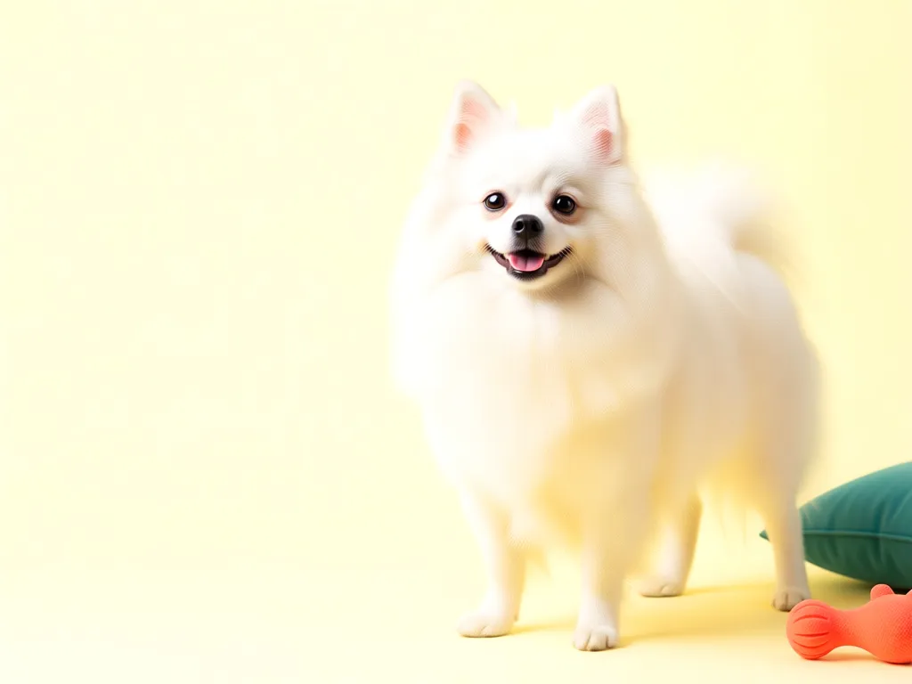 Japanese Spitz dog name generator visual