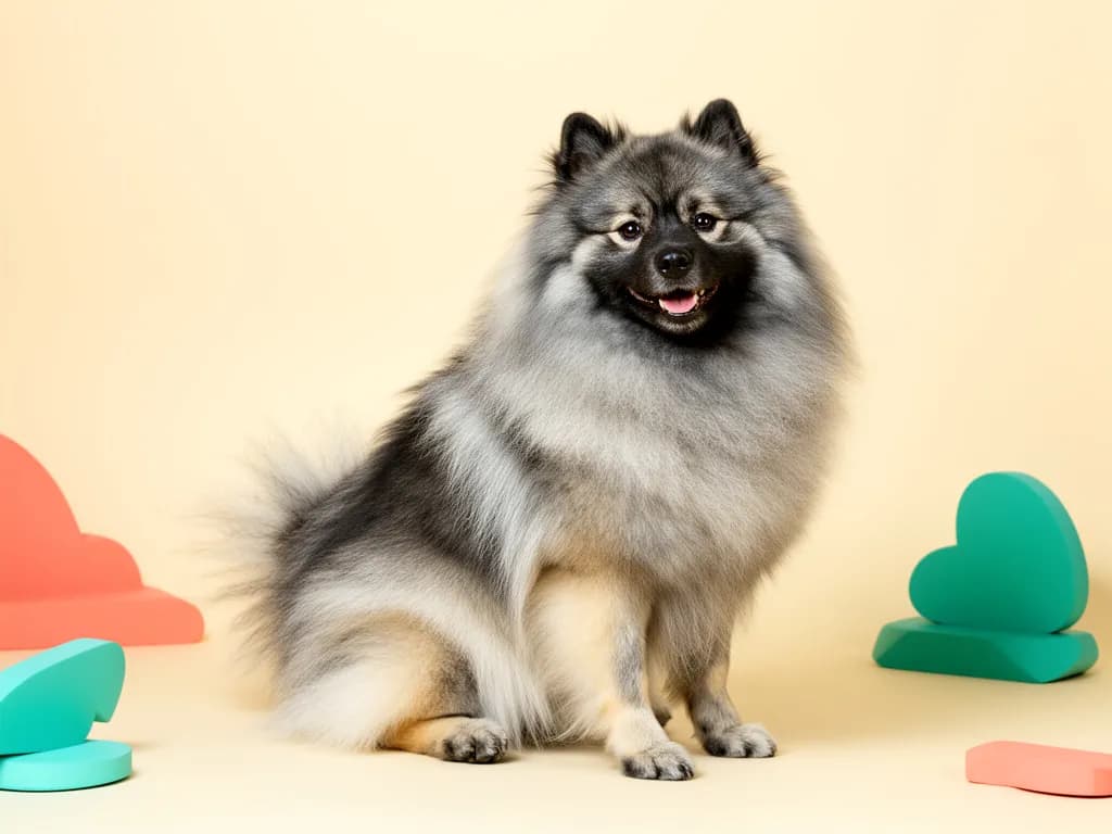 Keeshond dog name generator visual