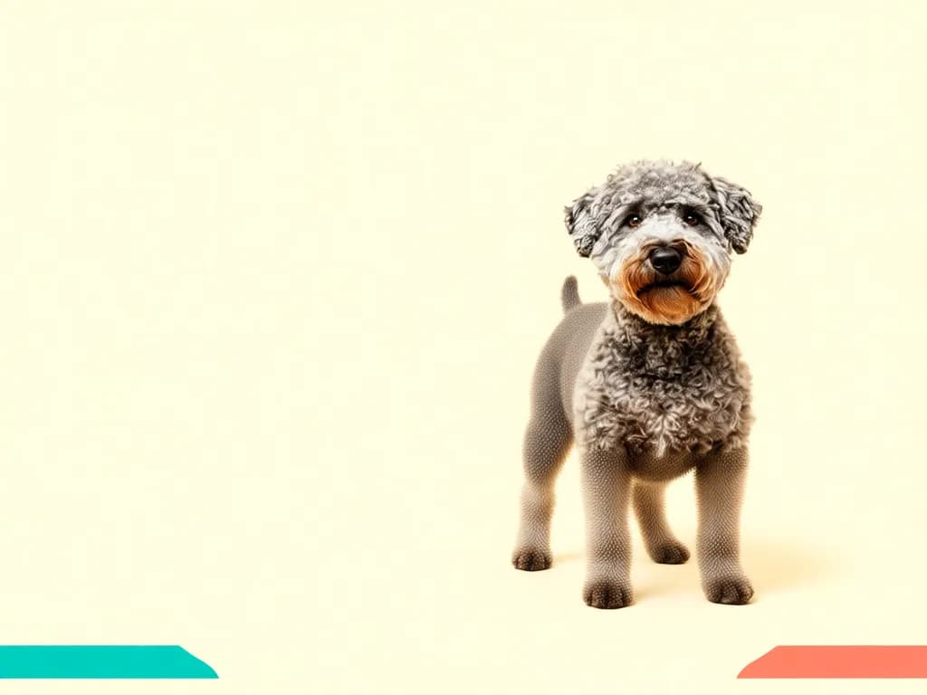 Kerry Blue Terrier dog name generator visual