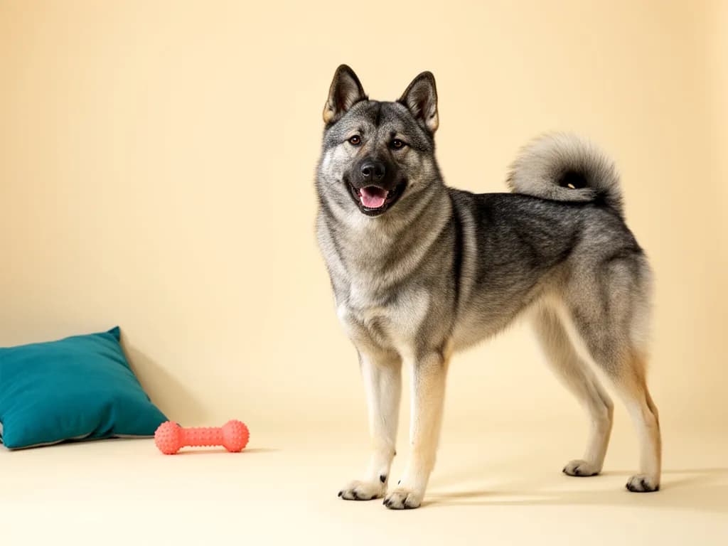 Norwegian Elkhound dog name generator visual