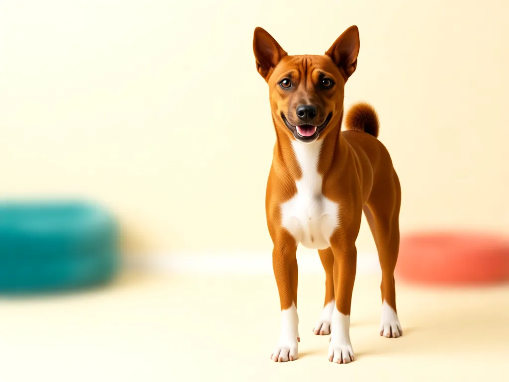Basenji dog name generator visual