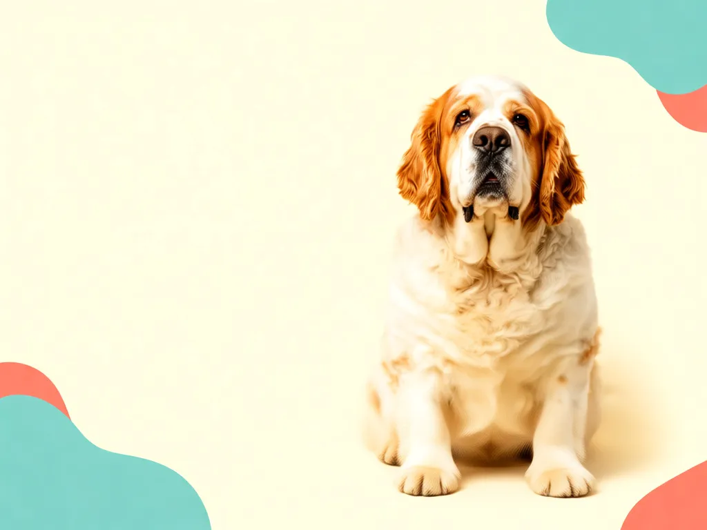Clumber Spaniel dog name generator visual